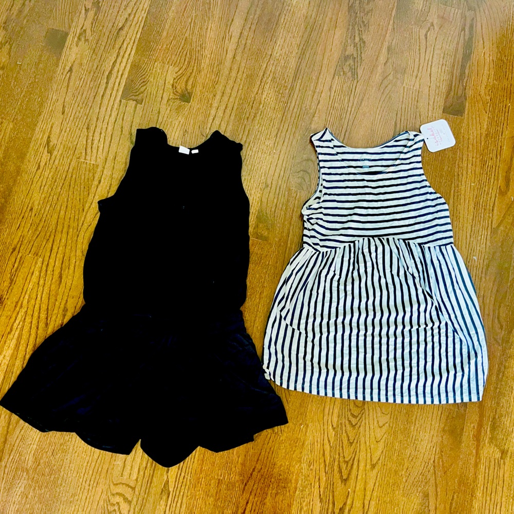 GAP Maternity romper (size S)- Isabel Maternity shirt (size XS)